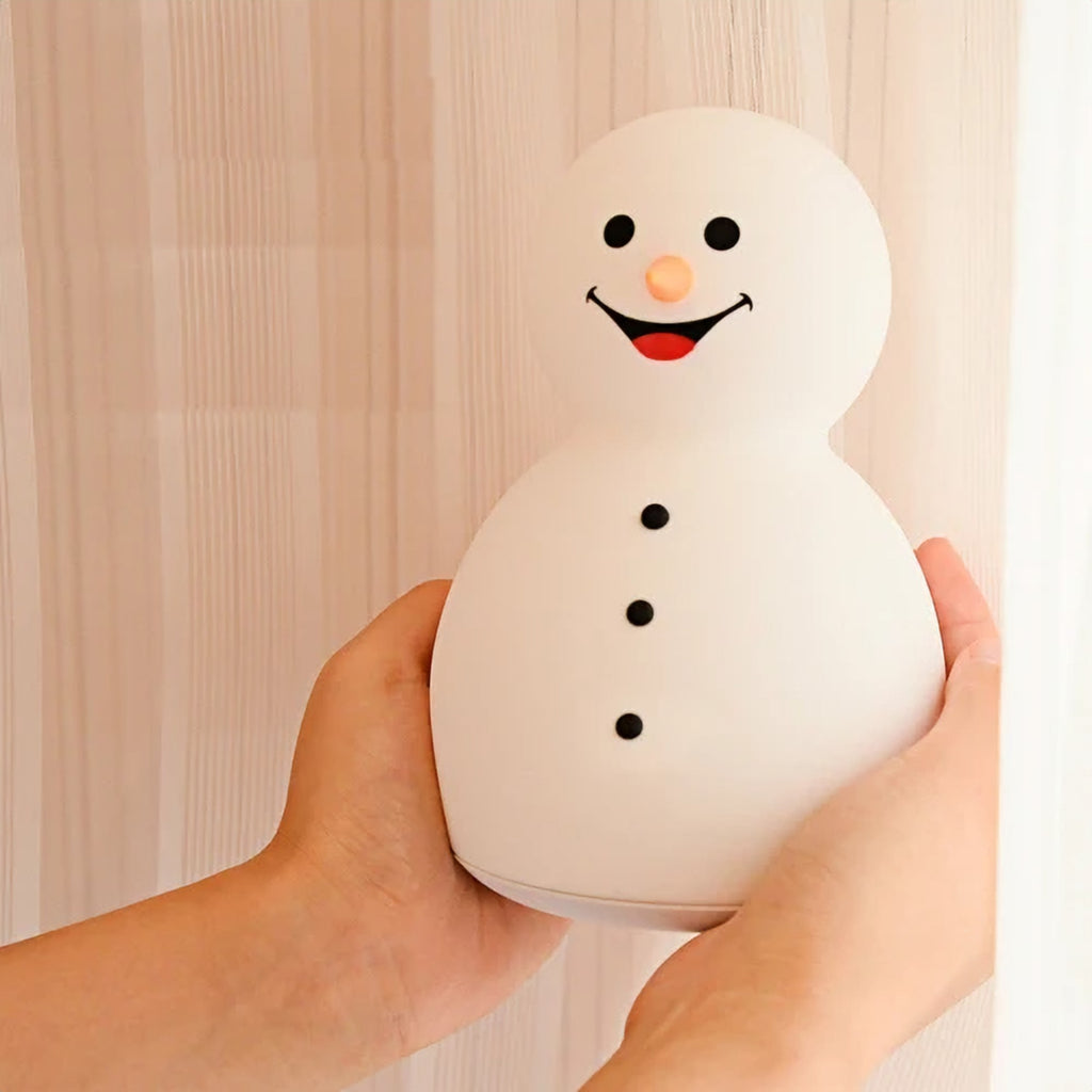 Colour-Changing Snowman Night Light – The Merry Den