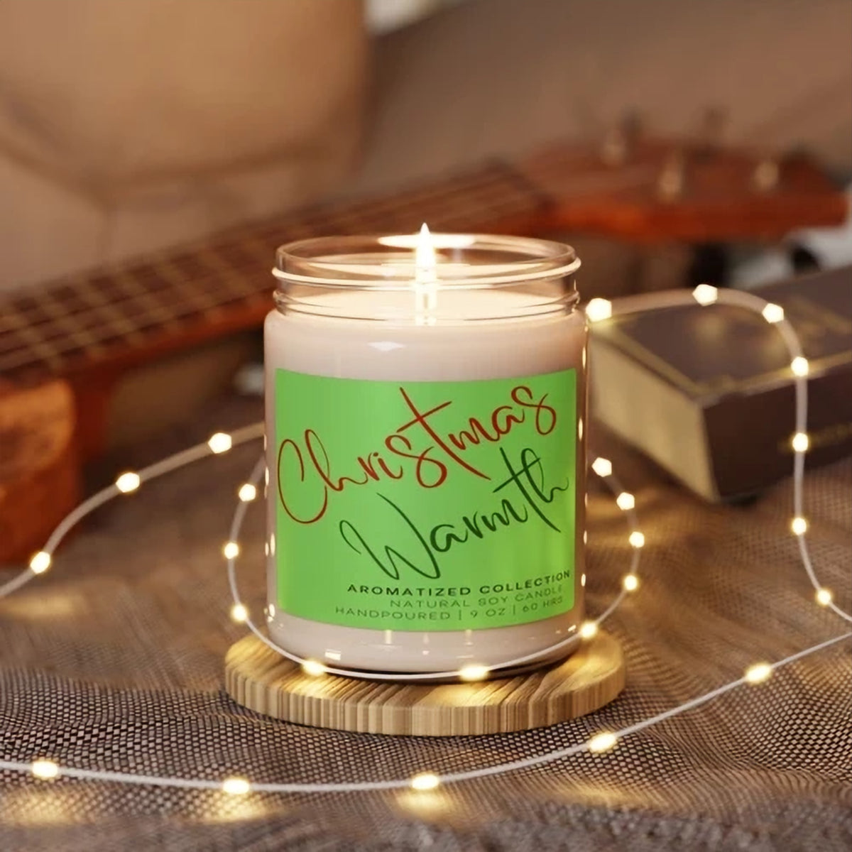 Christmas Warmth Soy Candle – The Merry Den