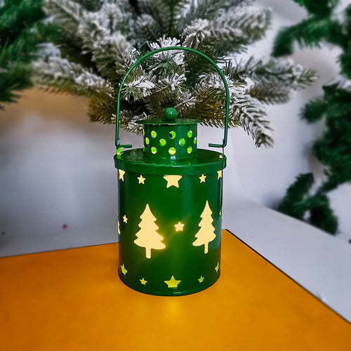 Flickering LED Christmas Lantern – The Merry Den
