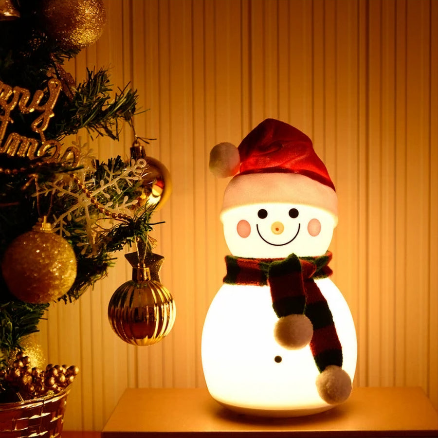 Colour-Changing Snowman Night Light – The Merry Den