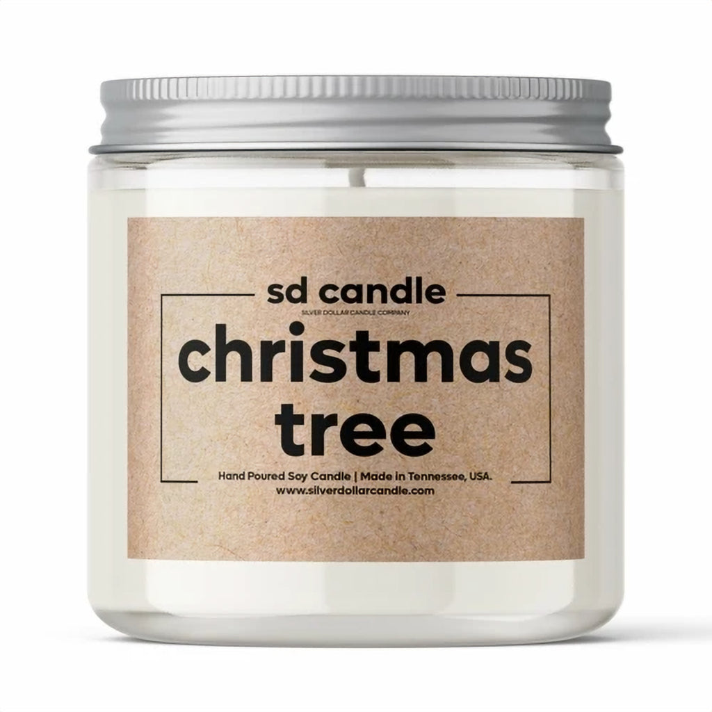 Christmas Tree Scented Candle – The Merry Den