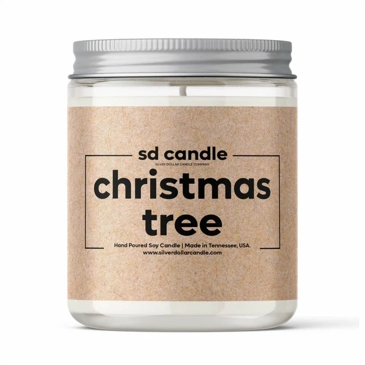 Christmas Tree Scented Candle – The Merry Den